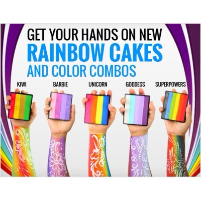 Silly Farm Rainbow Cake Super Powers